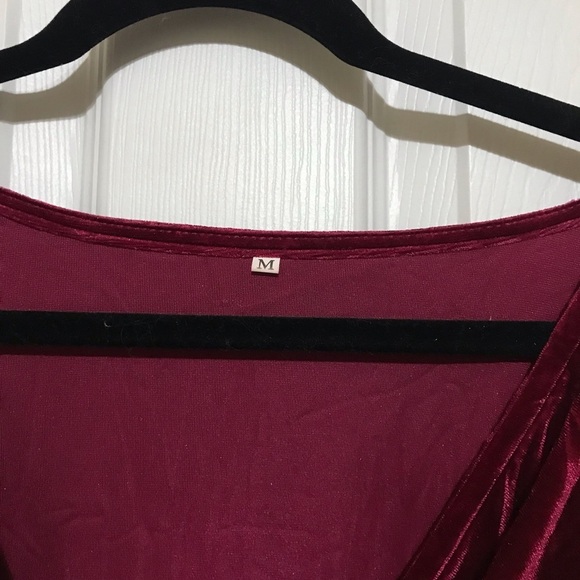 Crushed Velvet Midi Dress - Picture 4 of 6